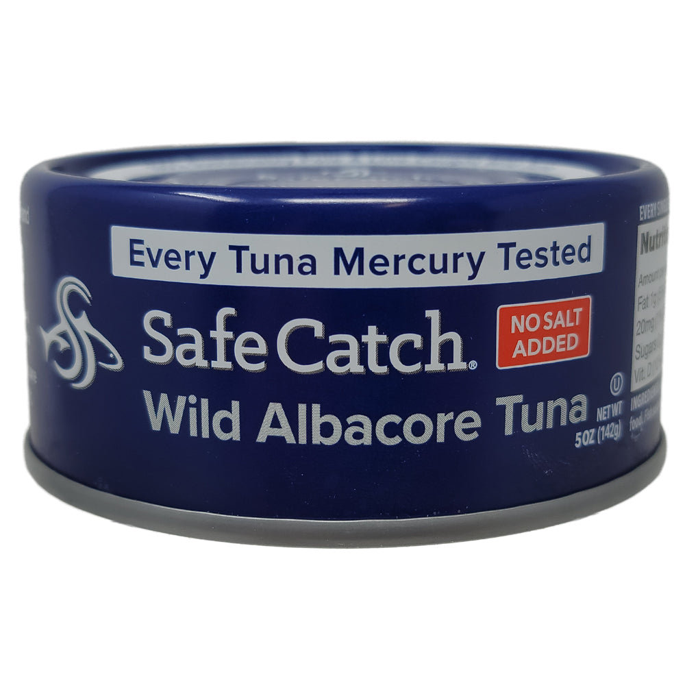 Safe Catch No Salt Added Wild Albacore Tuna – 5oz.