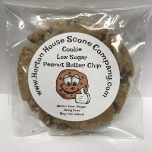 Horton House Scone GF – Peanut Butter Chip Cookie (Low Sugar) Case – 12 Pieces