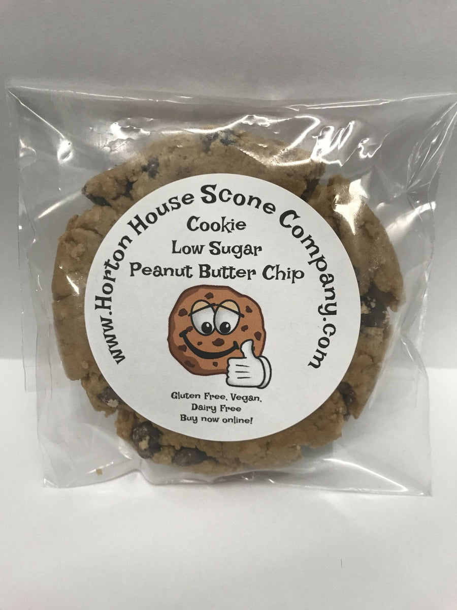 Horton House Scone GF – Peanut Butter Chip Cookie (Low Sugar) Case – 12 Pieces
