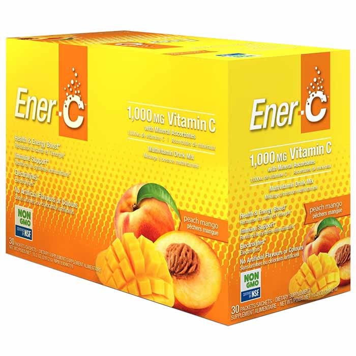 Peach Mango Ener-C: Tasty Multivitamin Drink Mix