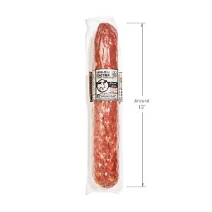 Charlito’s Cocina Trufa Seca – Foodservice Dry Cured Black Truffle Salami – 6 x 1.5 LB