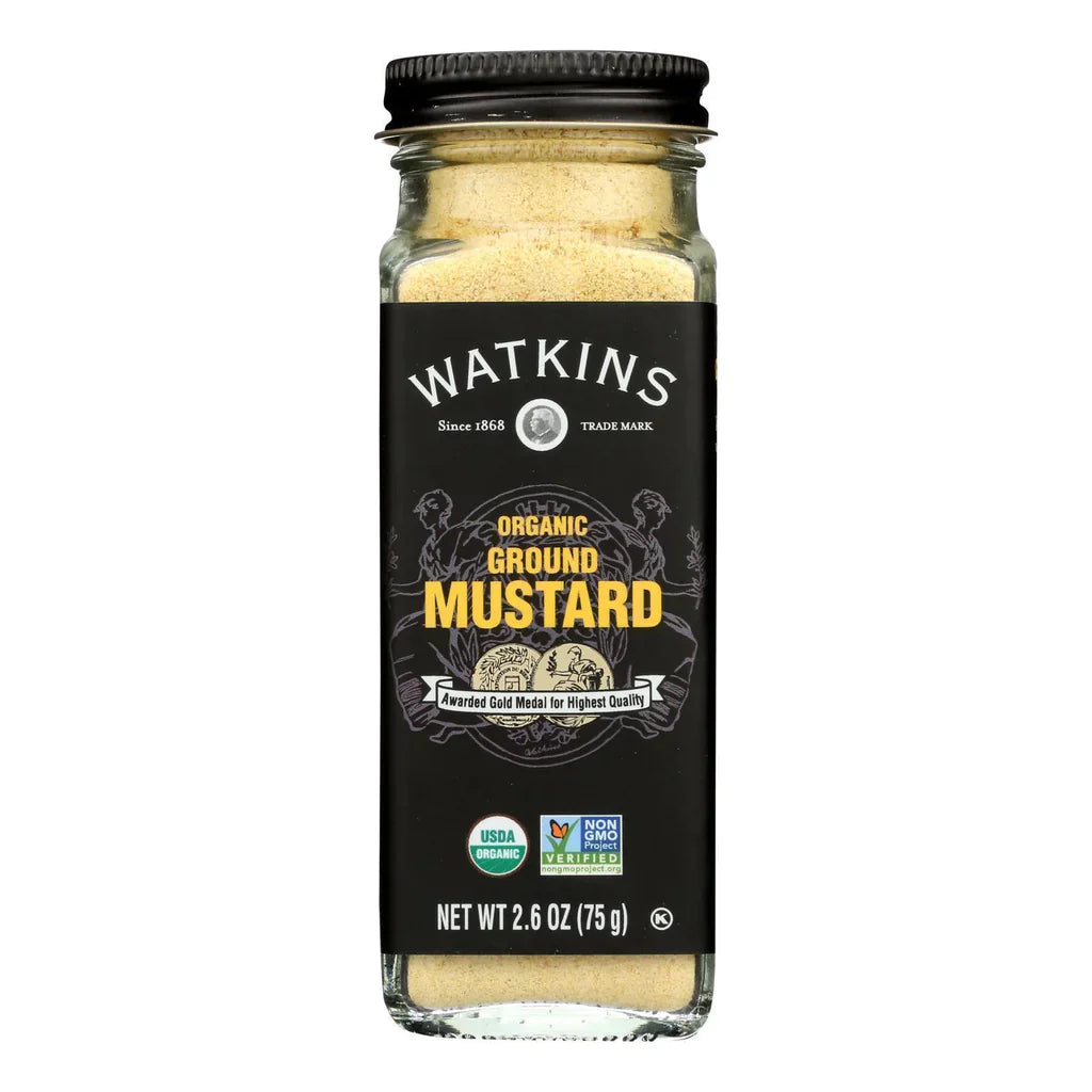 Watkins Mustard Yellow Ground Organic 2.6 Oz – Pack Of 3