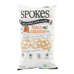 Spokes – Puffed Potato Snacks Mango Habanero