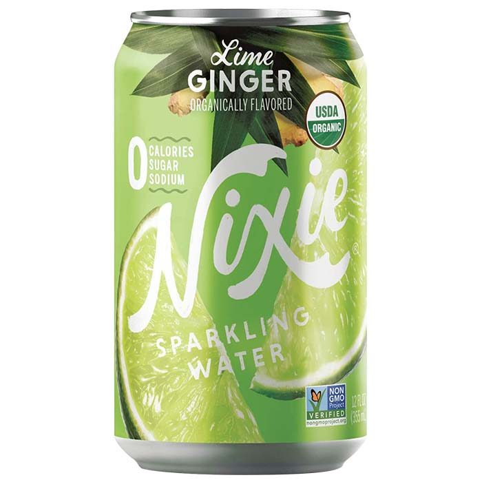 Nixie – Lime Ginger Sparkling Water, 12oz