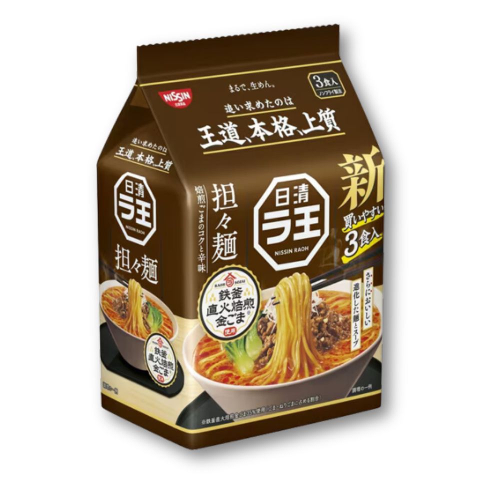 Nissin – Raoh Dandan Noodles – 3 Pack