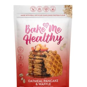 Bake Me Healthy Oatmeal Pancake & Waffle Plant-Based Baking Mix Case – 6 Bags