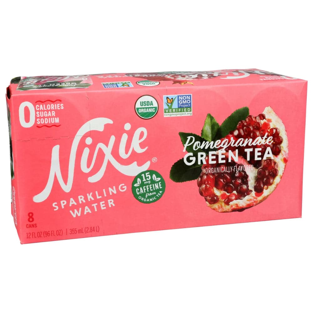 Nixie – Pomegranate Sparkling Water 8pk, 12 fl oz