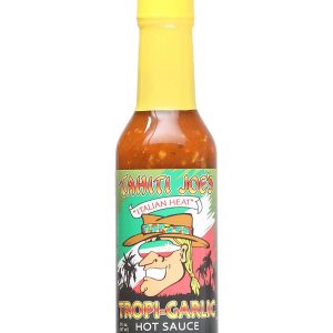Hot Sauce Tahitis Joes Tropi-Garlic Italian Heat 5 oz Heat 6