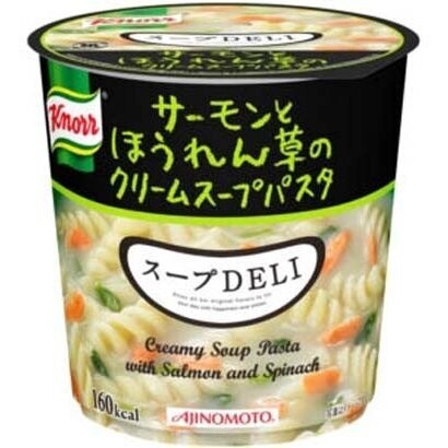 Ajinomoto, Knorr, Soup Deli Series, Instant Soup with Pasta, “Salmon & Spinach” 41g