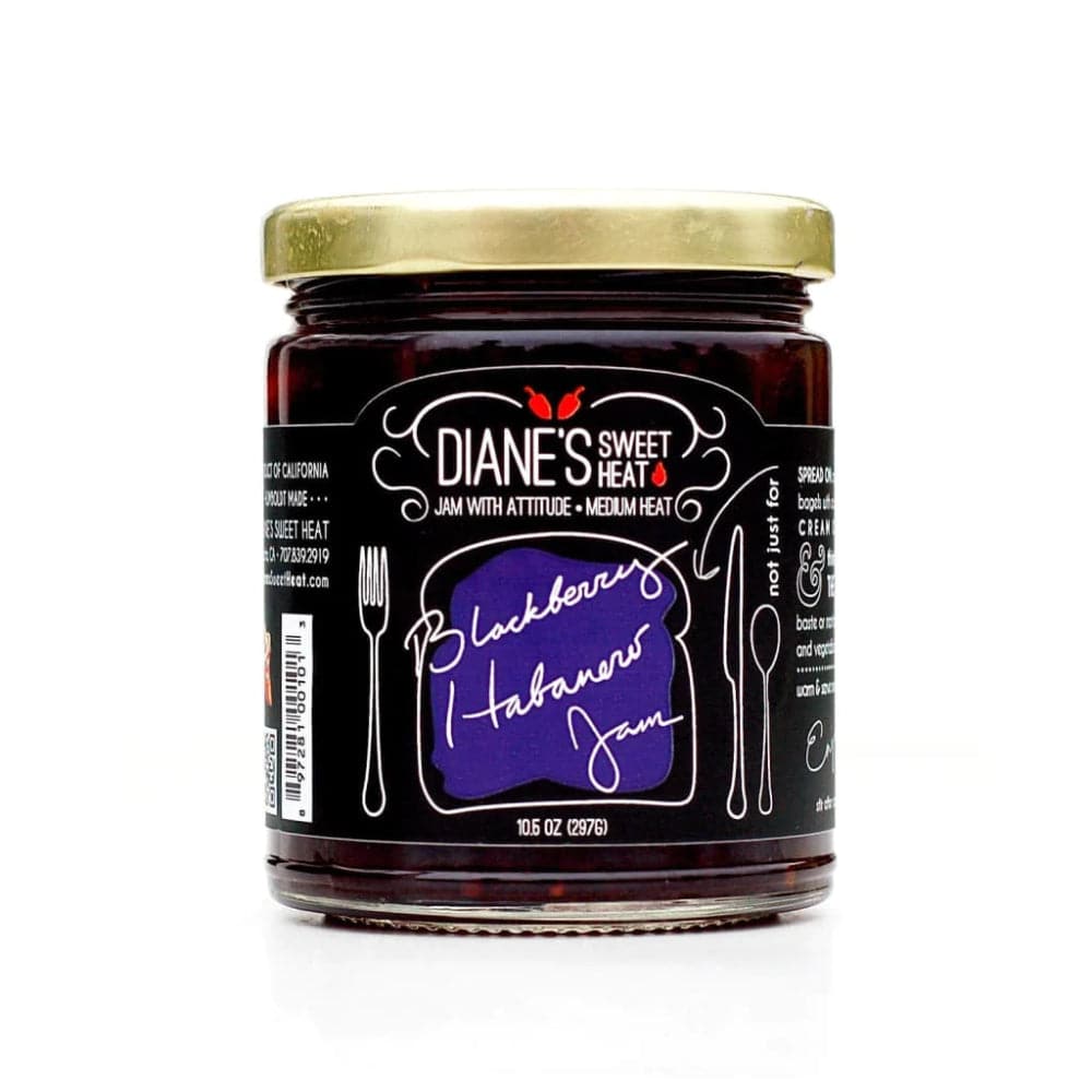 Dianes Sweet Heat – Blackberry Habanero Jam, 10.5 oz