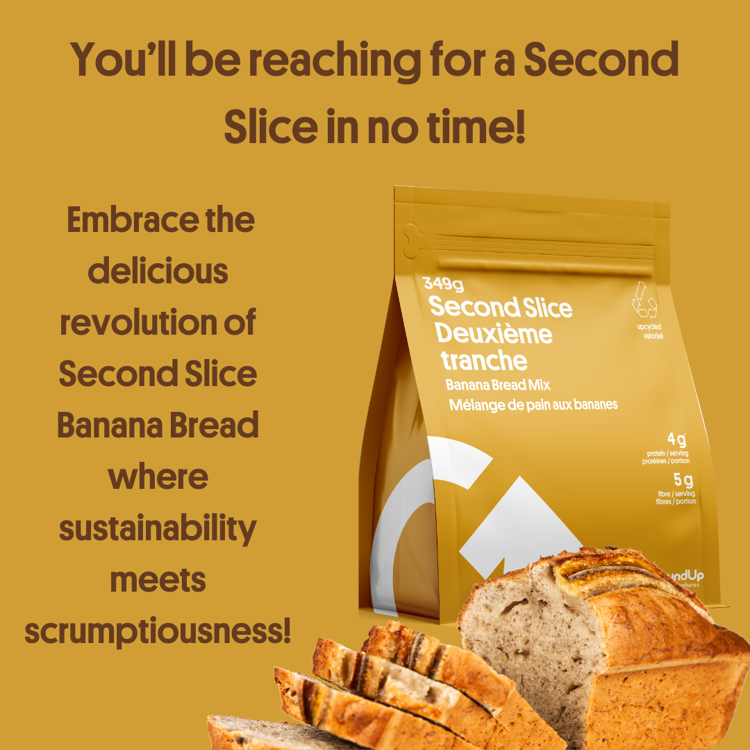 GroundUp Eco Venture Second Slice Banana Bread, Upcycled Mix Bag – 1 Bag (349g)