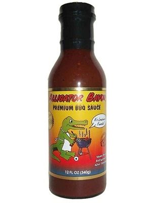 Alligator Bayou Premium BBQ Sauce, 12oz.