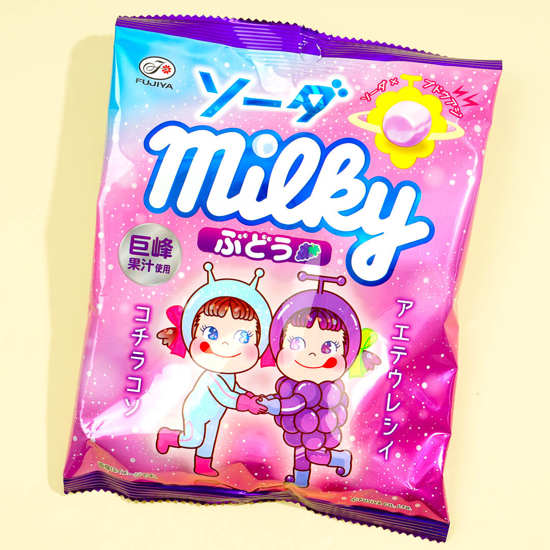 Milky Peko-Chan Soda Candy – Grape