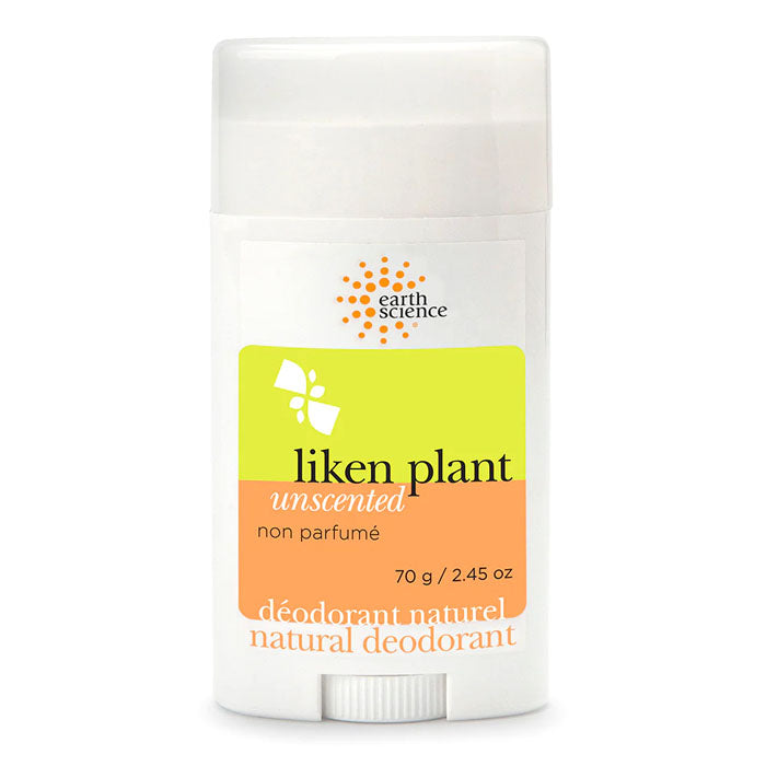 Earth Science – Deodorant Liken Unscented, 2.45oz