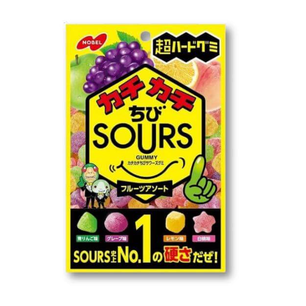 Nodel Kachi Kachi Chibi Sours Gummies