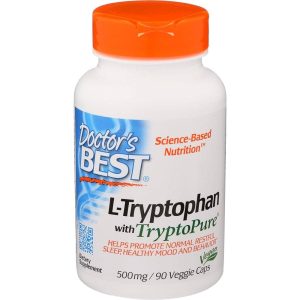 Doctor’S Best – L-Tryptophan 500 Mg, 90 Capsules