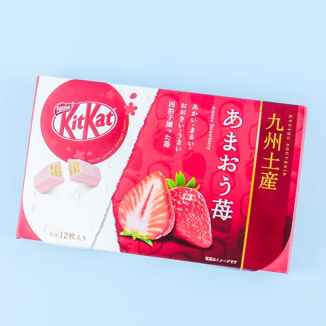 Kit Kat Amaou Strawberry Chocolates – Kyushu Souvenir