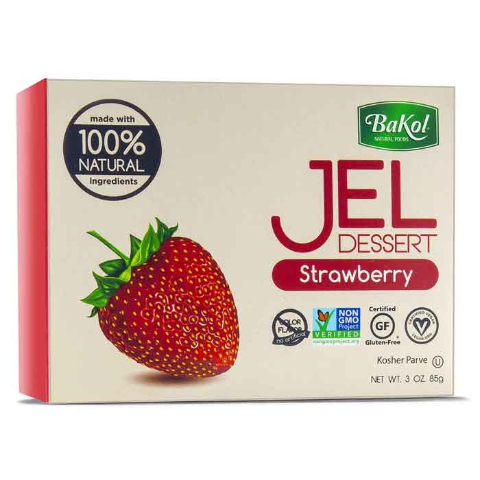 Bakol – Jel Dessert – Strawberry, 3oz