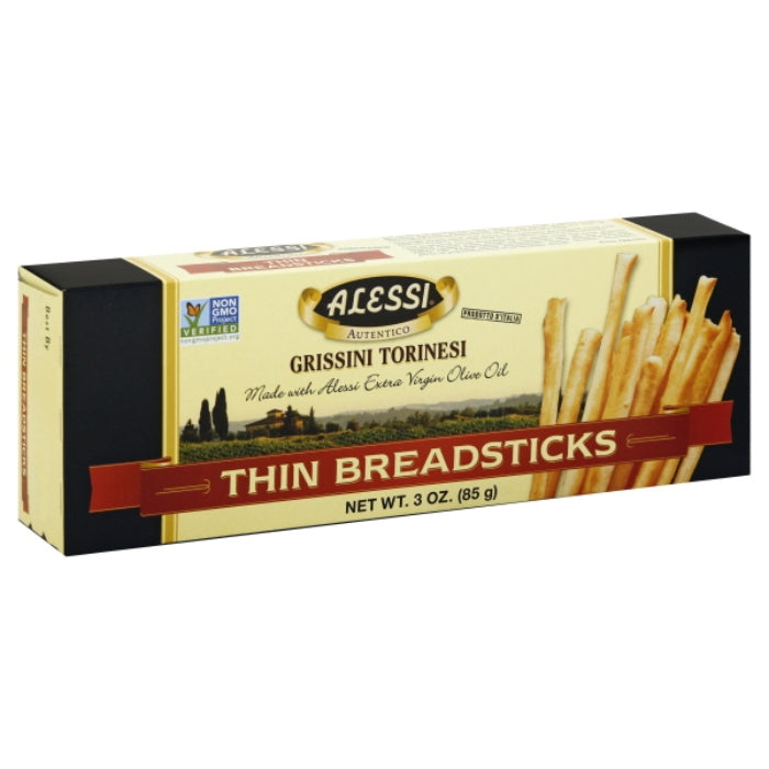 Alessi – Thin Original Breadsticks, 3 Oz | Pack of 12