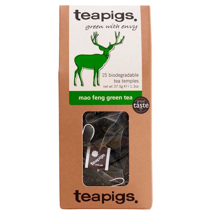 Teapigs – Mao Feng Green Tea | Buy at PlantX – the one-stop vegan shop