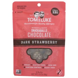 Tom & Luke – Dark Strawberry Chocolate Snackaballs