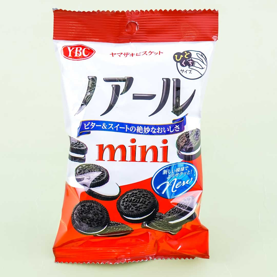 Noir Black Cocoa Mini Cookie Sandwiches – Sweet Vanilla