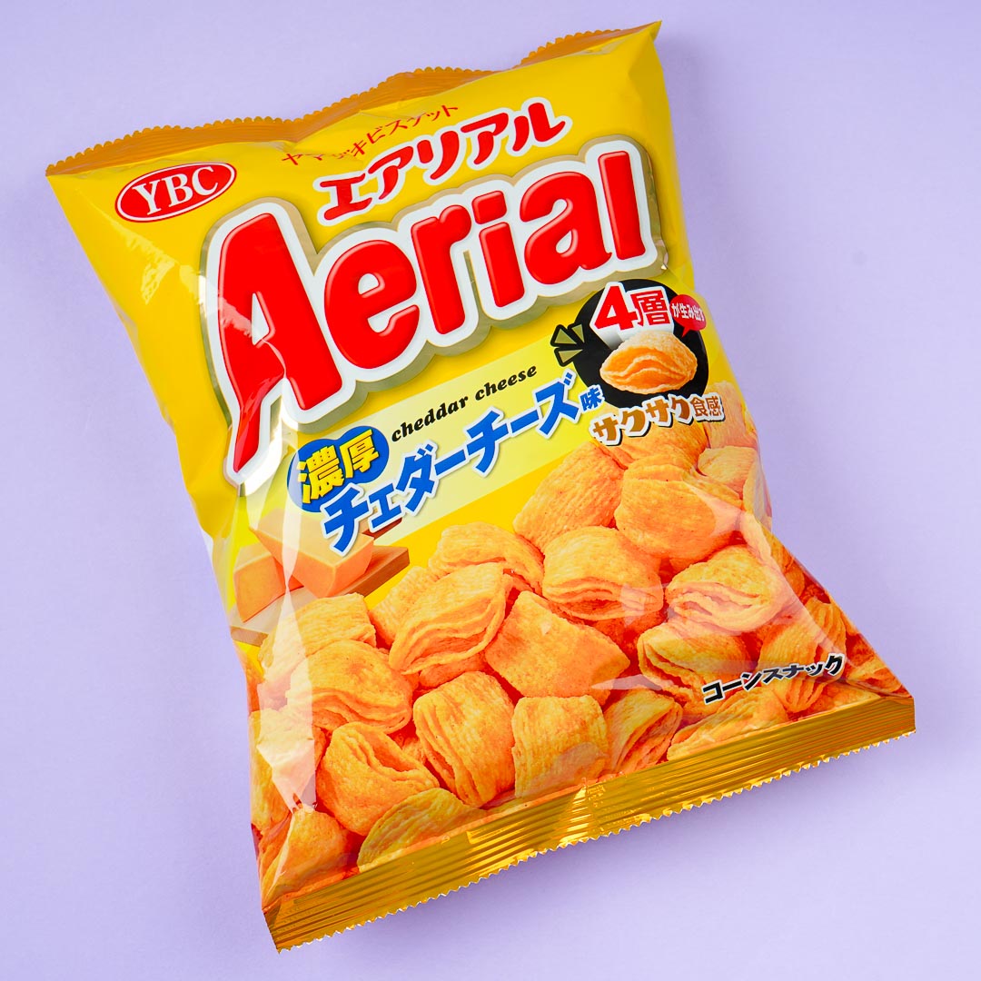 Aerial Corn Snacks – Rich Cheddar Cheese