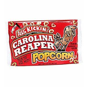 Ass Kickin’ Carolina Reaper Microwave Popcorn