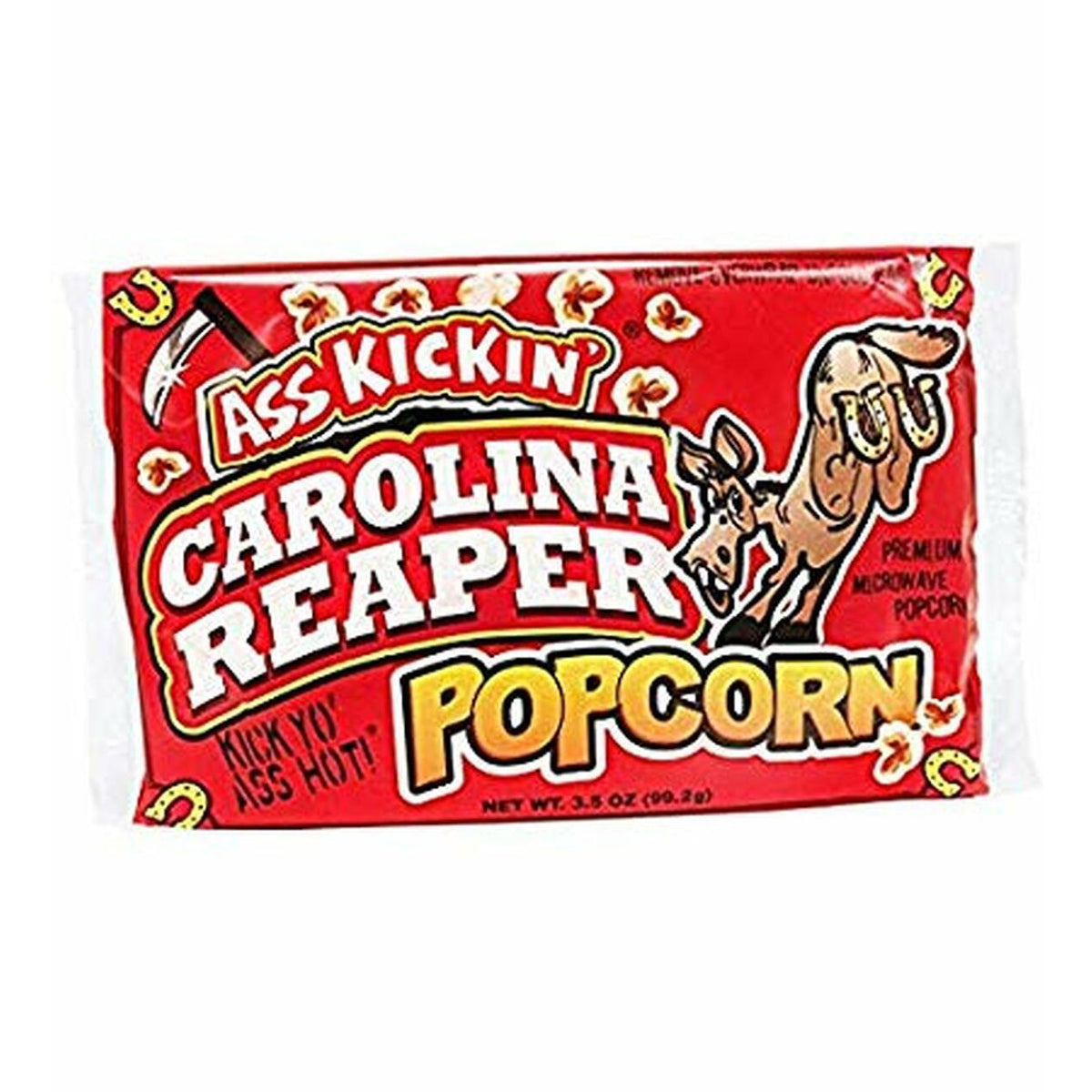 Ass Kickin’ Carolina Reaper Microwave Popcorn