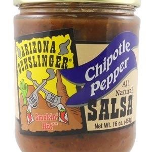 Arizona Gunslinger Chipotle Pepper Salsa, 16oz.