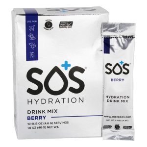 SOS Hydration – Electrolyte Drink mix Berry, 1.6 oz