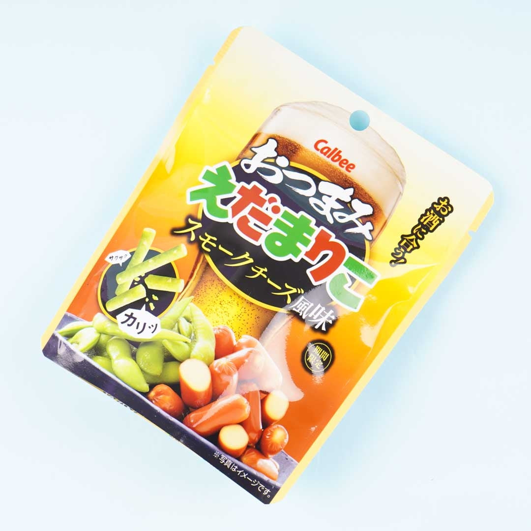 Calbee Edamariko Snack Sticks – Smoked Cheese