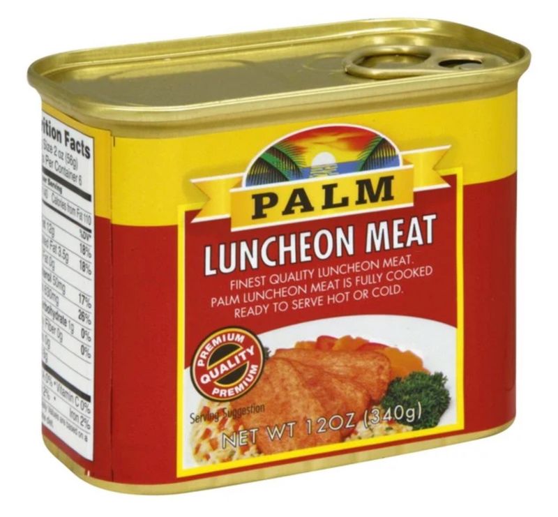 Palm Luncheon Meat Pork & Chicken 12oz