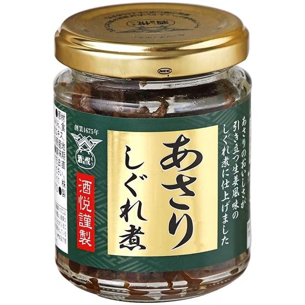 Shaetsu, Asari Shigureni, Cooked Clam, Tsukudani, 65g