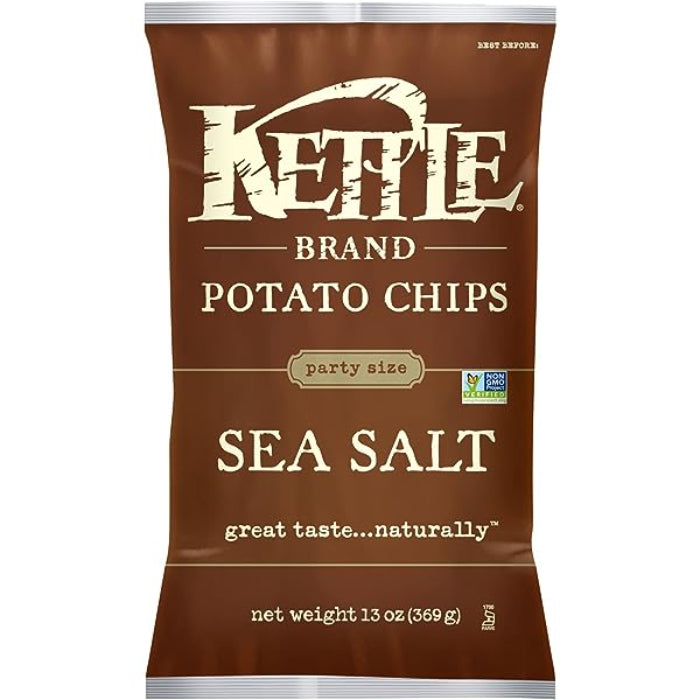 KETTLE FOODS – CHIP PTO SEA SALT 13 OZ – Pack of 9