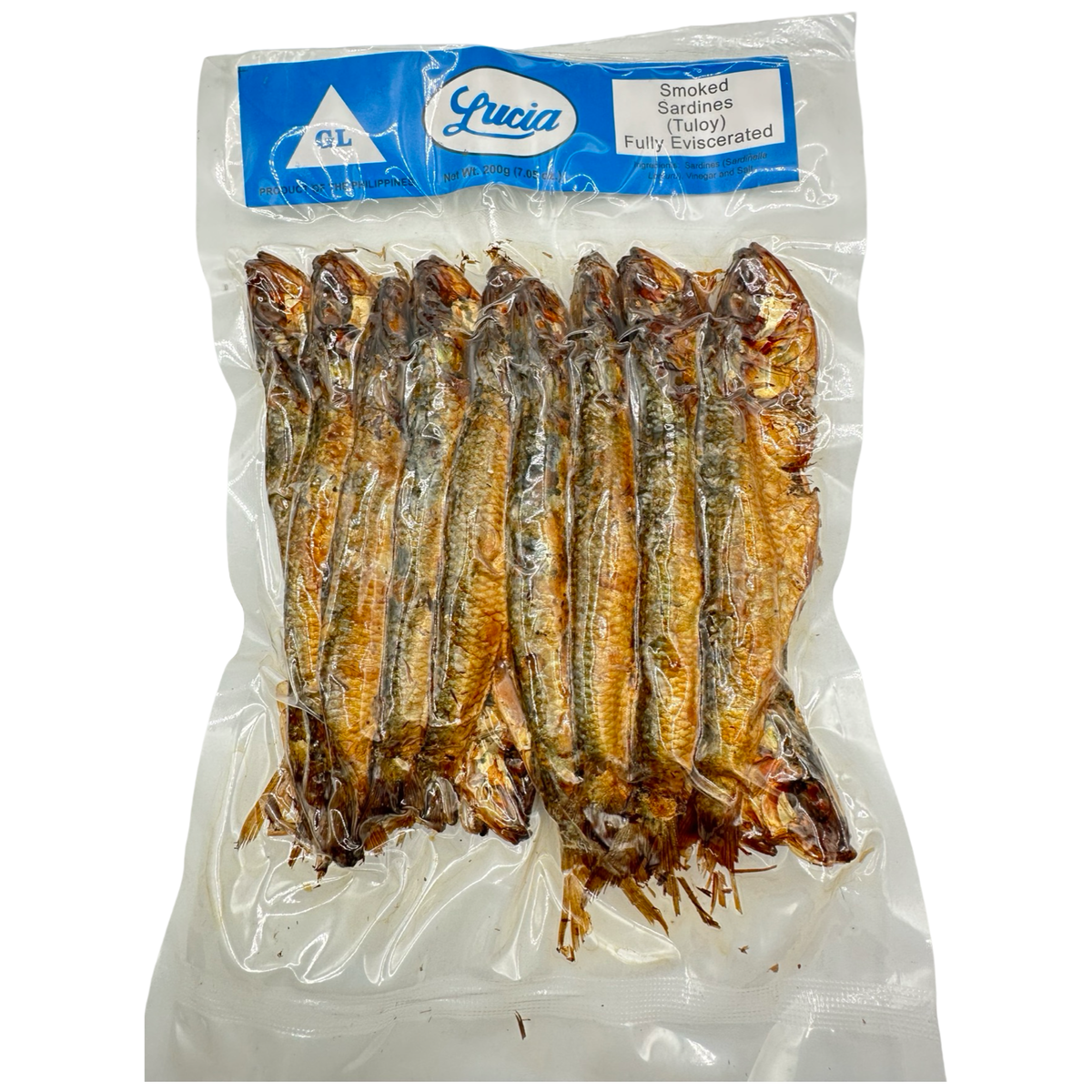 Lucia – Smoked Sardines (Tuloy) – Fully Eviscerated – 7.05 OZ