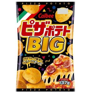 Calbee “Pizza Potato BIG”, 130g