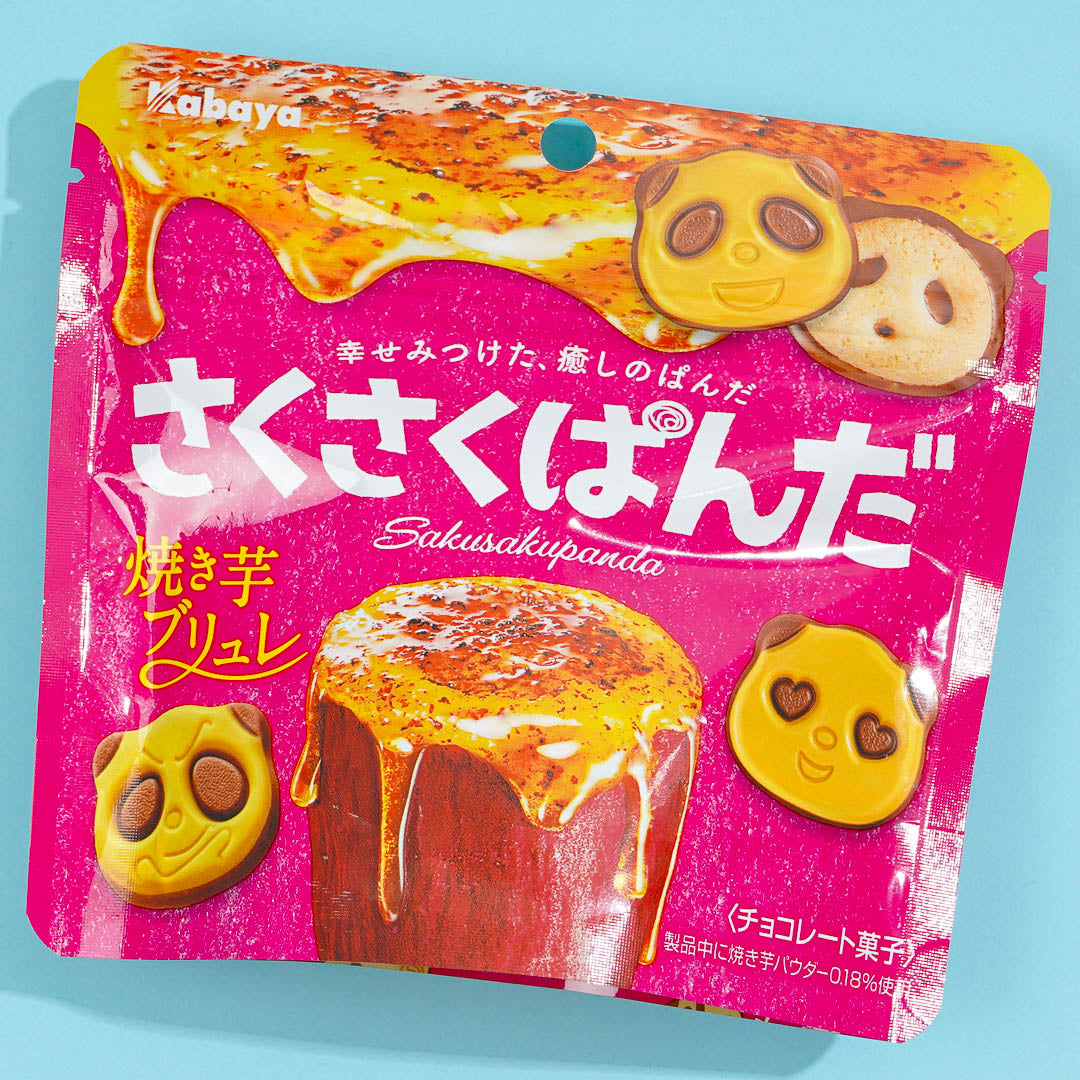 Saku Saku Panda Chocolate Biscuits – Roasted Sweet Potato