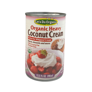 Coconut Cream, Organic, Heavy 30% Fat