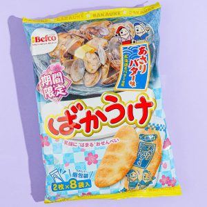 Befco Kuriyama Bakauke Rice Crackers – Butter Clam