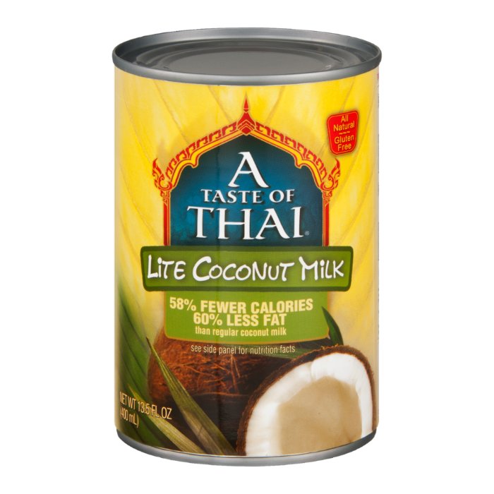 Taste Of Thai Coconut Milk Lite Gf 13.5 Fo – Pack Of 12