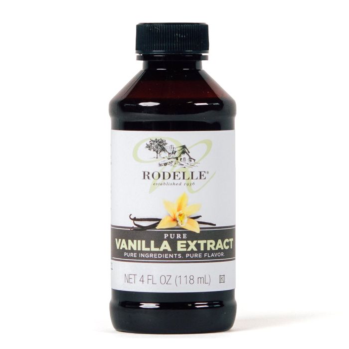 Rodelle – Organic Pure Vanilla Extract, 4 Oz | Pack Of 6