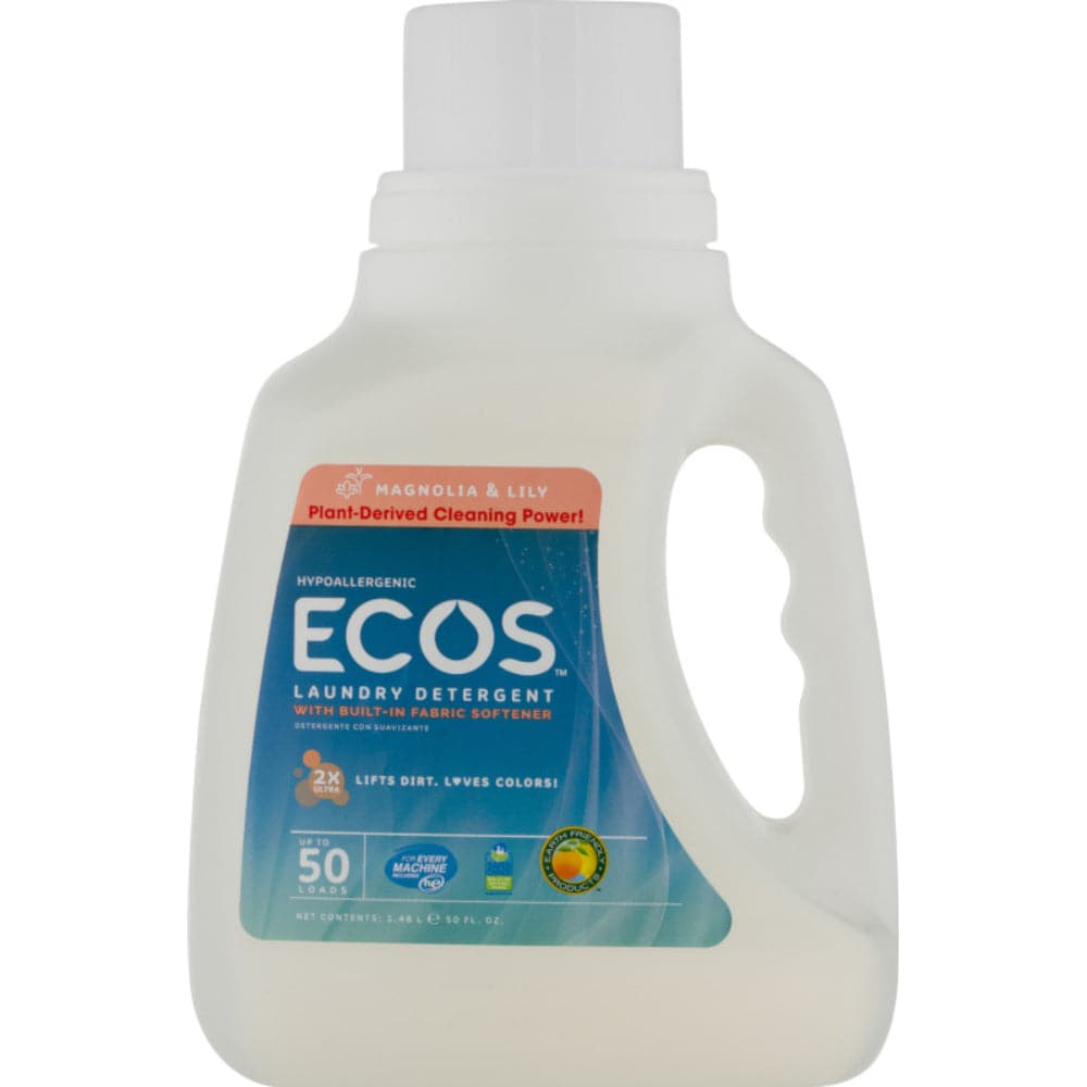 Ecos – Hypoallergenic Laundry Detergent, Magnolia & Lily, 1.48 L