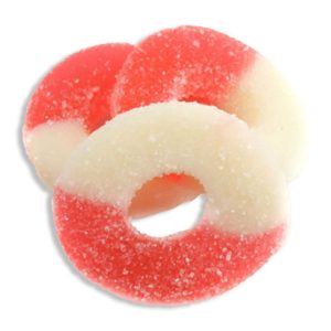 Watermelon Rings Bulk 1/2 lb