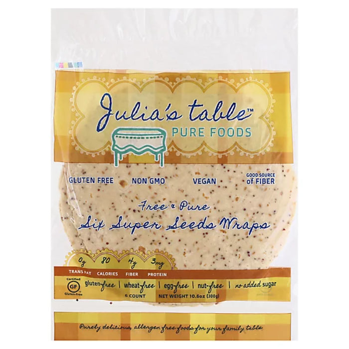 Julias Table – Wraps Super Seed 10.6 Oz – (Pack of 12)
