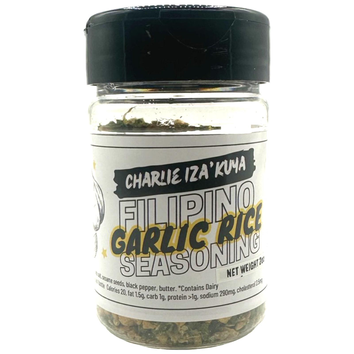 Charlie Iza’ Kuya – Filipino Garlic Rice Seasoning – 2 OZ
