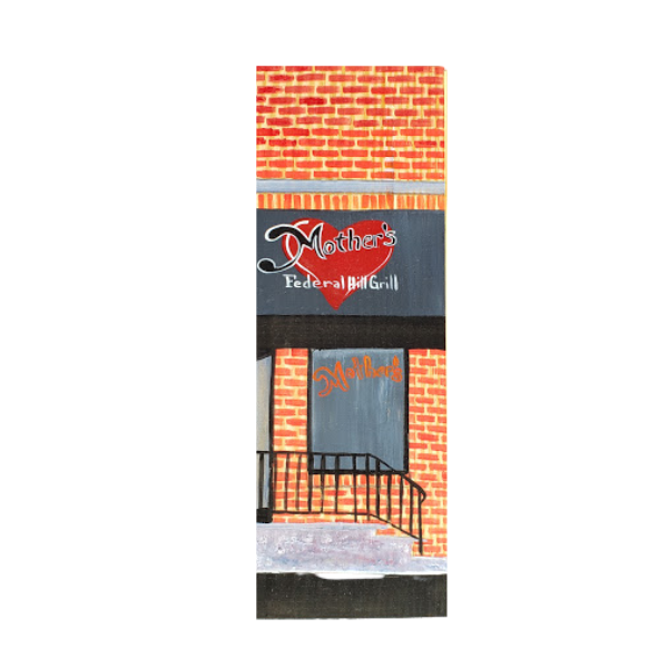 Linda Amtmann Wooden Planks- Mother’s Bar & Grille