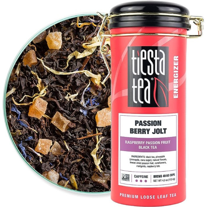 Tiesta Tea – Passion Berry Jolt Tea, 4 oz | Pack of 6