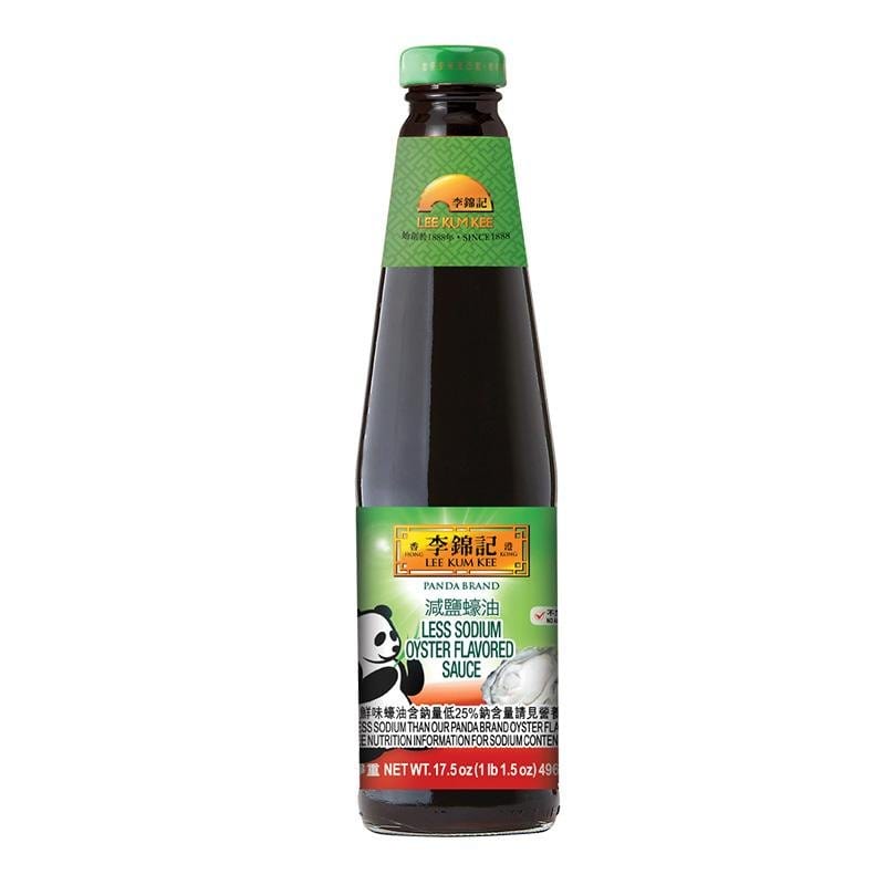 Lee Kum Kee Panda Brand Less Sodium Oyster Flavored Sauce
