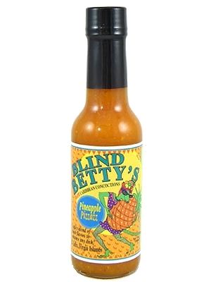 Blind Betty’s Pineapple Pizzazz Hot Sauce, 5oz.